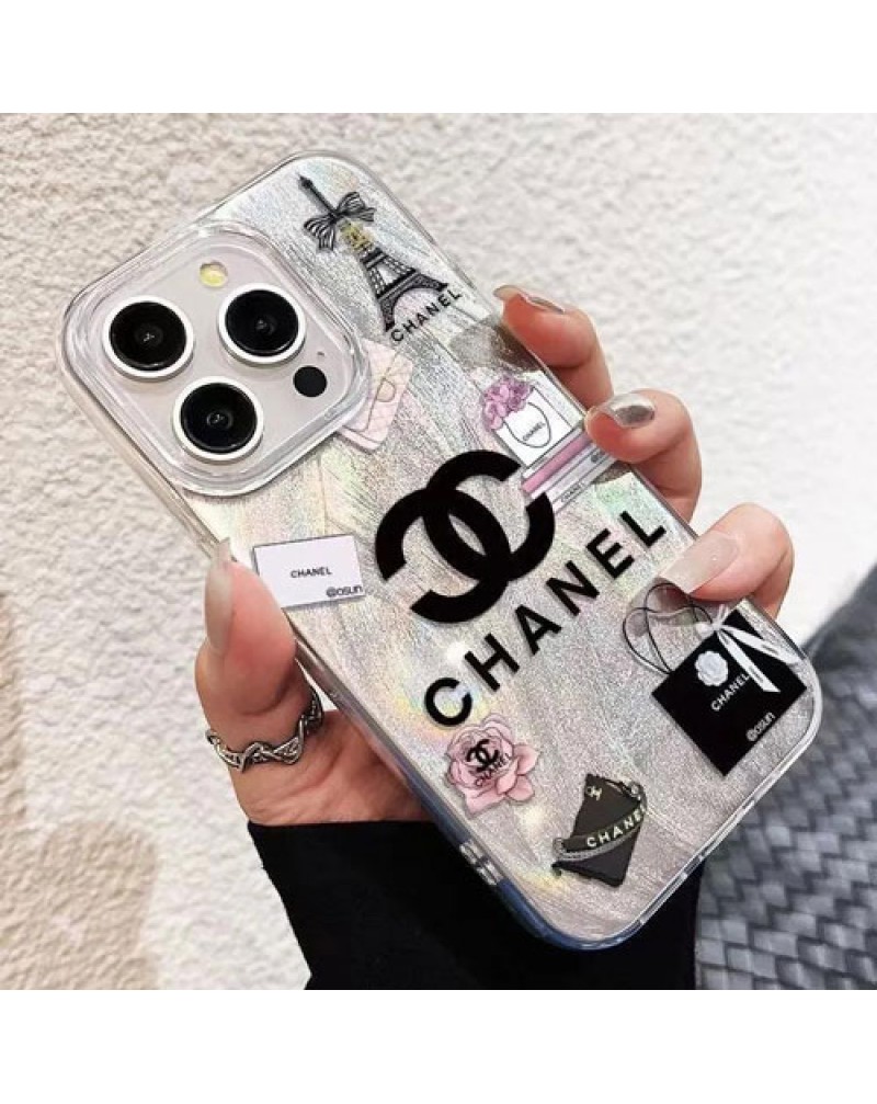シャネル iphone 17 pro max/air/17 proケース超人気ブランド iphone 16 pro/15 pro max保護ケース小香風chanel iphone14 pro/13 pro携帯カバーキラキラ高級感オシャレアイフォン12プロケース
