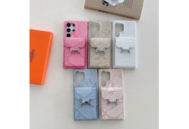 エルメス galaxy s25 s24 ultraケースカード入れ人気iphone 17 16 proケースシャネル iwatch 11 10バンドレザー 