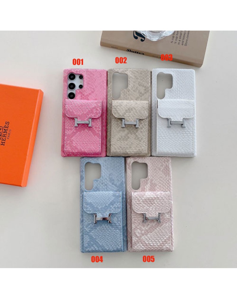 エルメスgalaxy s25 ultraスマホケースカード入れ galaxy s24 ultra携帯カバーHERMES galaxy s23 s22 ultraケース高級ワニ紋レザーブランドギャラクシーS25ウルトラケースメンズレディース兼用