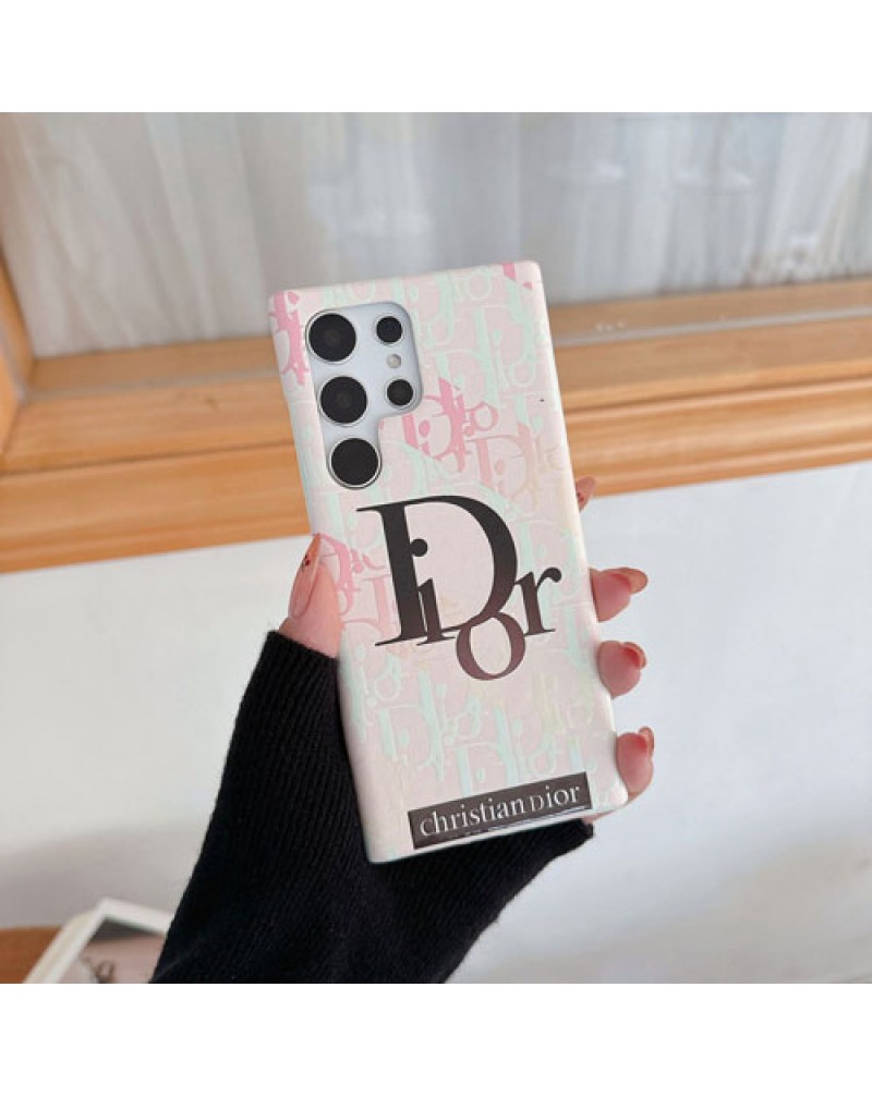 ディオール ギャラクシーs25ウルトラケースブランドgalaxy s24 ultraカバーdior samsung galaxy s23 s22 ultraケースオシャレ花柄 大人気ファッション感薄軽いジャケット型