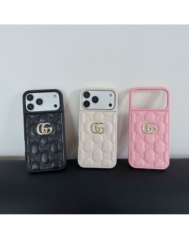 グッチ iphone17 pro/17 pro max保護ケース経典簡約アイフォン16プロケースブランドGG iphone15 pro/14 pro maxケースオシャレ男女向け人気携帯カバー