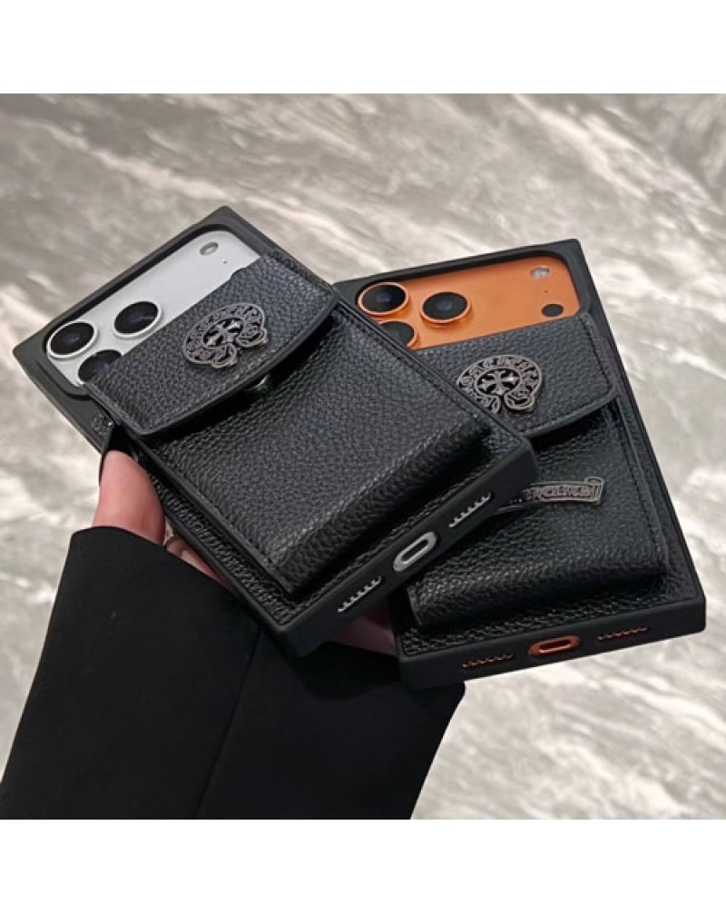 クロムハーツ iphone17 pro/17 pro maxケース6枚カード収納アイフォン16プロケース潮流個性 iphone15 14 pro maxケースオシャレ大人気メンズレディース クロムハーツ iphone17 pro/17 pro maxケース6枚カード収納アイフォン16プロケース潮流個性 iphone15 14 pro maxケースオシャレ大人気メンズレディース