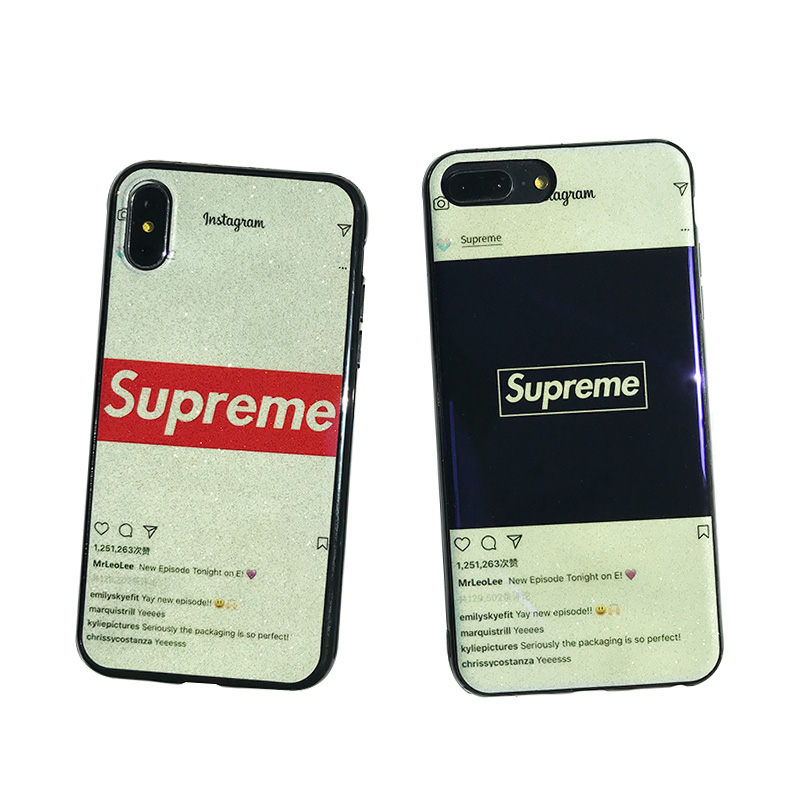 iphonexplus/9/8ケースシュプリーム ブランド