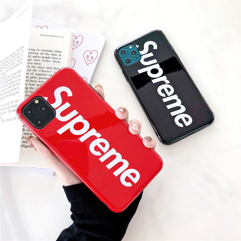 iphone x/テンカバー シュプリーム