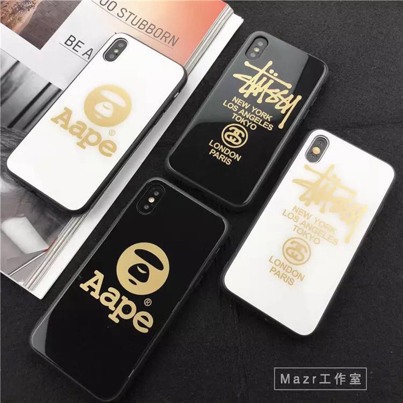 iphone 11/10/8 plusケース エーエイプ