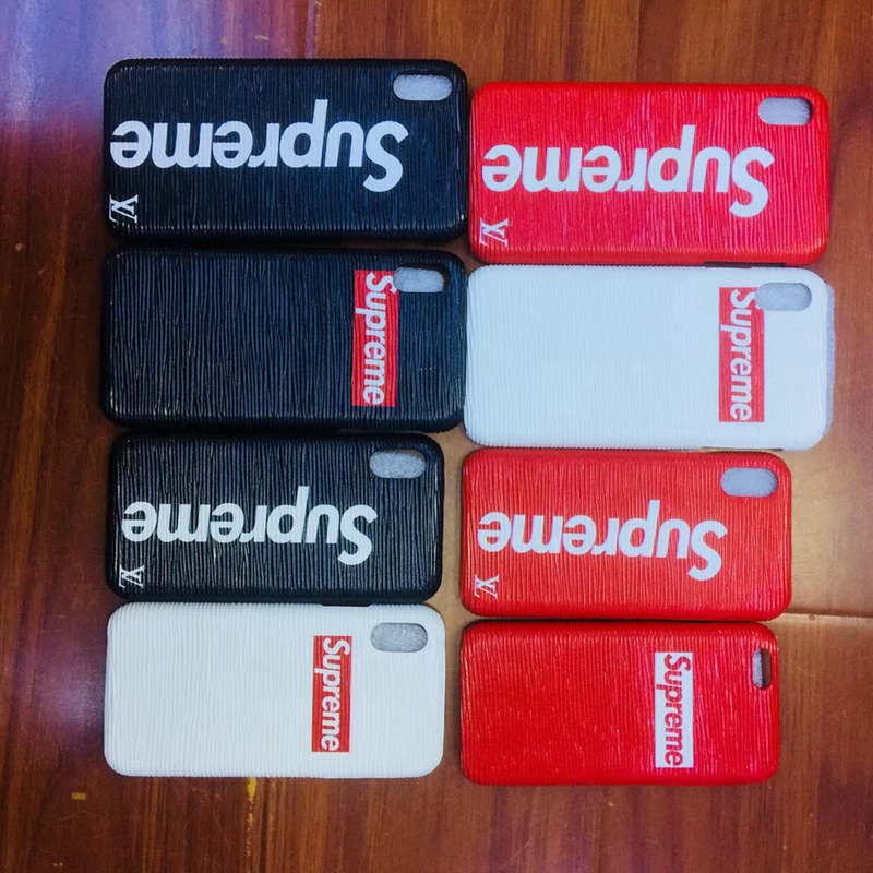 supreme xヴィトン iphone xr/xs maxケース人気個性