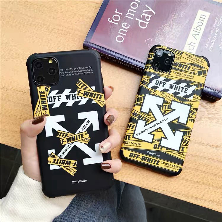 ブランドiphone12/11pro/11pro maxケース オーフホワイト