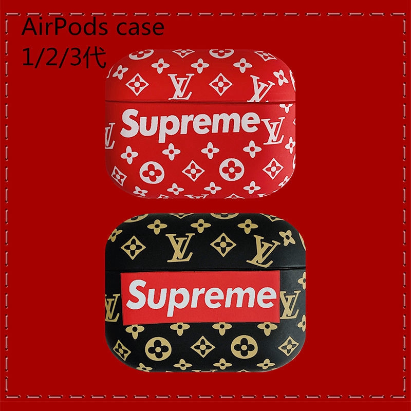 supreme x ヴィトンコラボ Air pods proケース ブランド