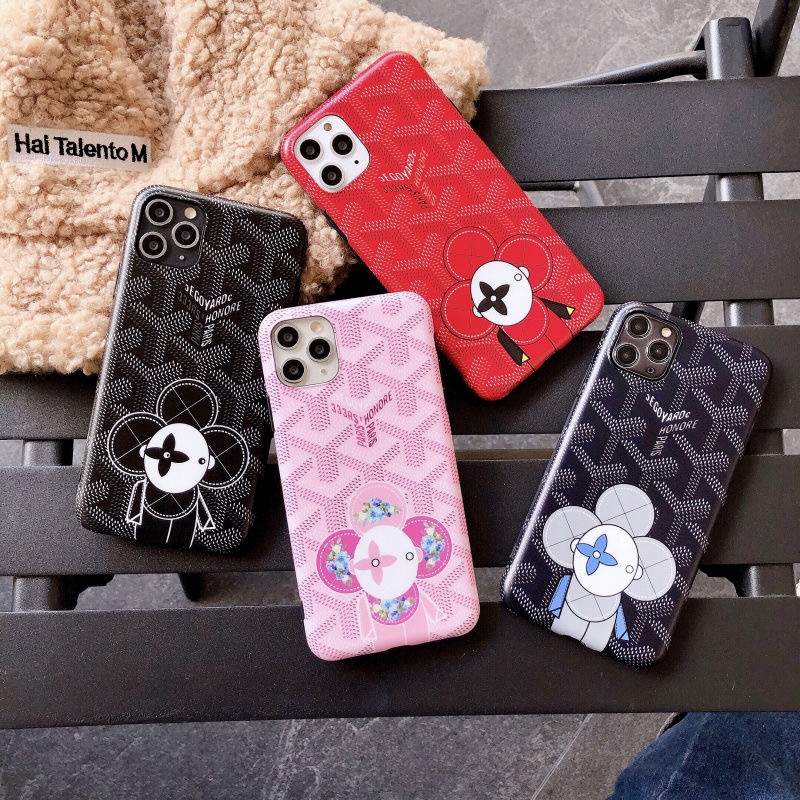 ゴヤール iphone11 pro maxケースキャラクター付き