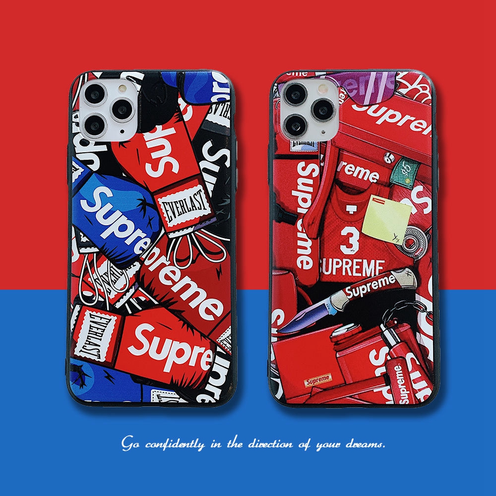 iphone11/11 pro maxケースシュプリーム 個性