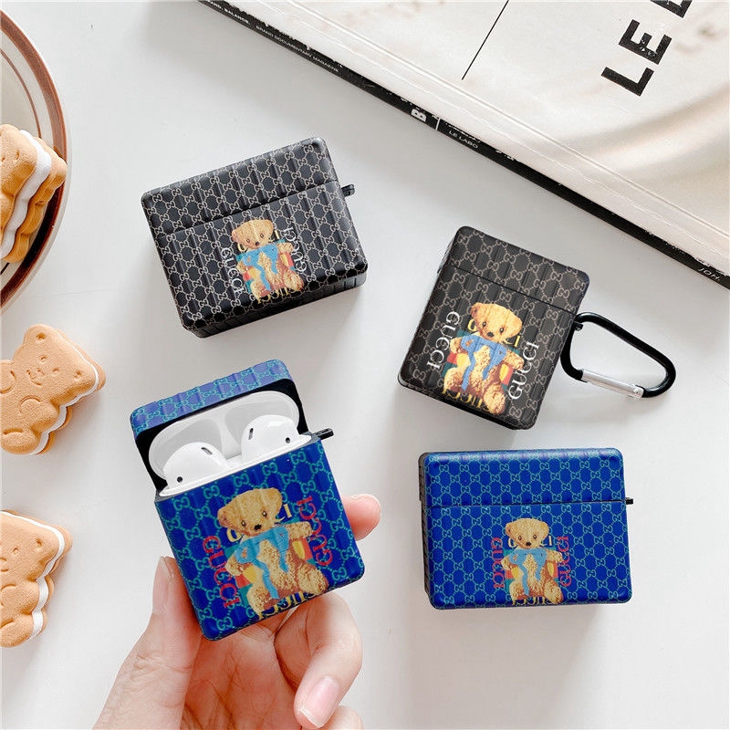 gucci Airpods proケース可愛いクマ付き