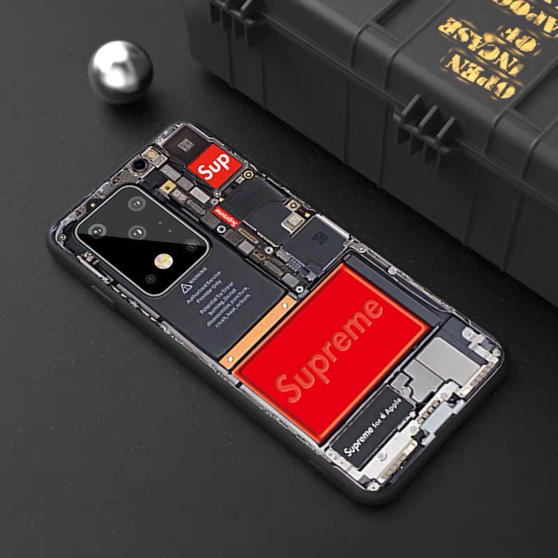 シュプリーム galaxy s21 ultra 5Gケース個性