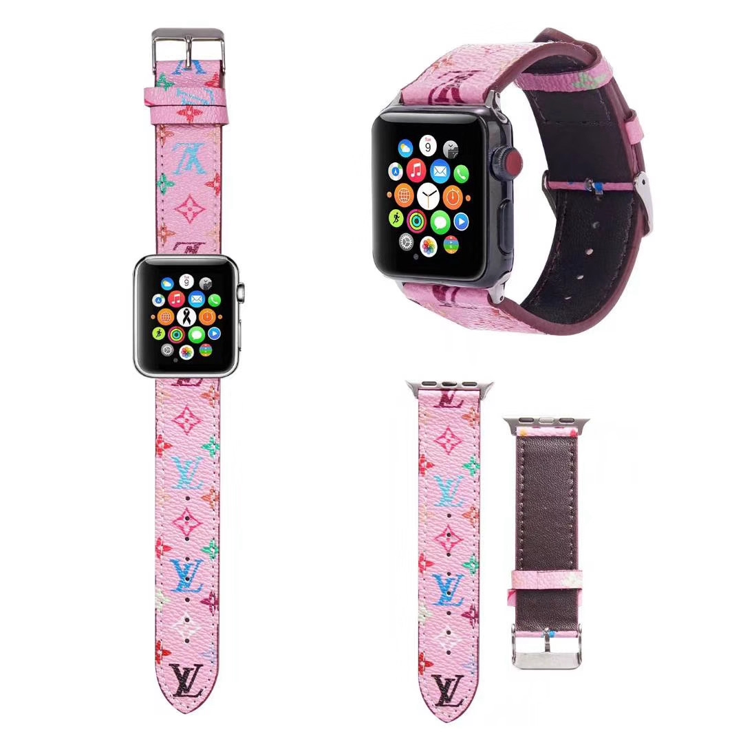 ルイビトン apple watch8バンドレザー製