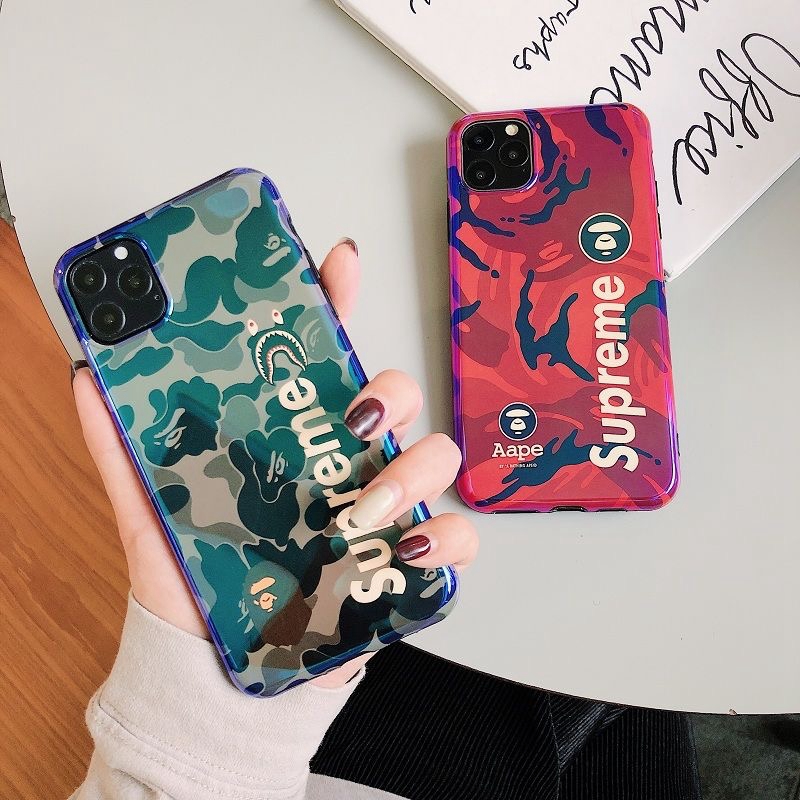 ブランド iphone 12/11 pro maxケースシュプリーム