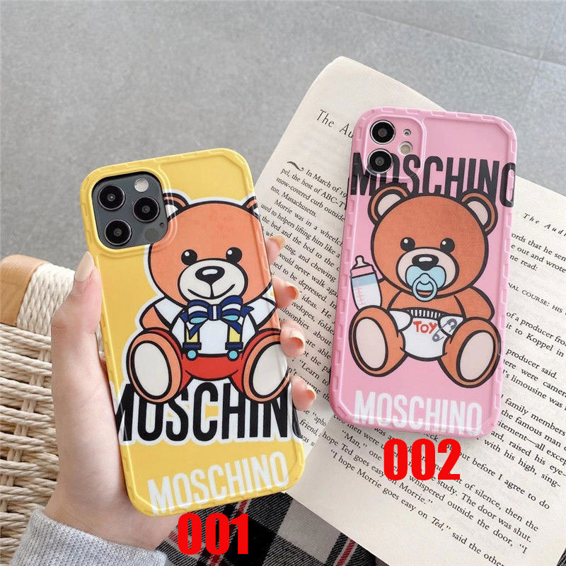 iphone12/12 mini/12 pro maxケースモスキーノ