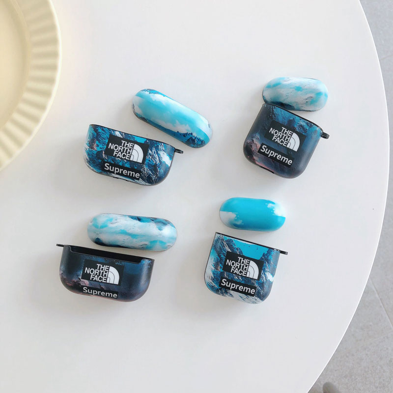 シュプリーム ノースフェイス airpods proケース