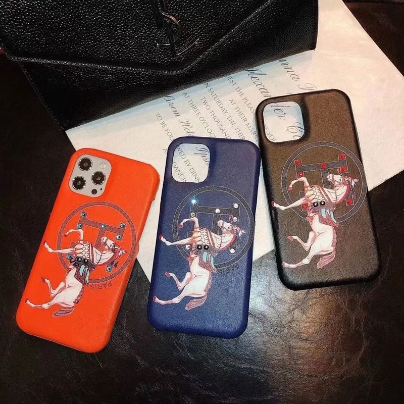 iphone12 pro/12 miniケースエルメスブランド