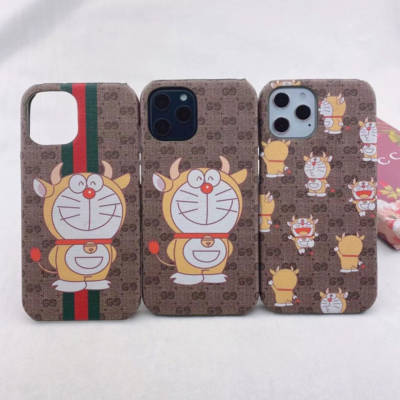 グッチドラエモンgalaxy s21/s21 plusケース