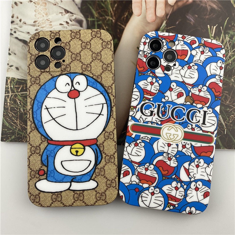 iphone12 proケース グッチドラエモンコラボ