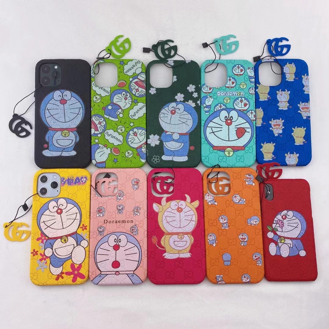 グッチ x doraemon galaxy s21/s21 ultraケース可愛い