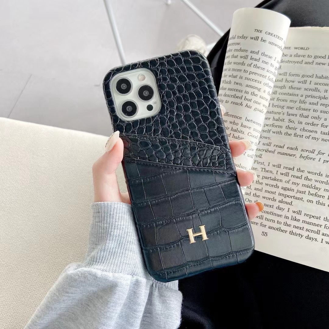 hermes iphoneSE2/XR/XS maxケースワニ紋革製