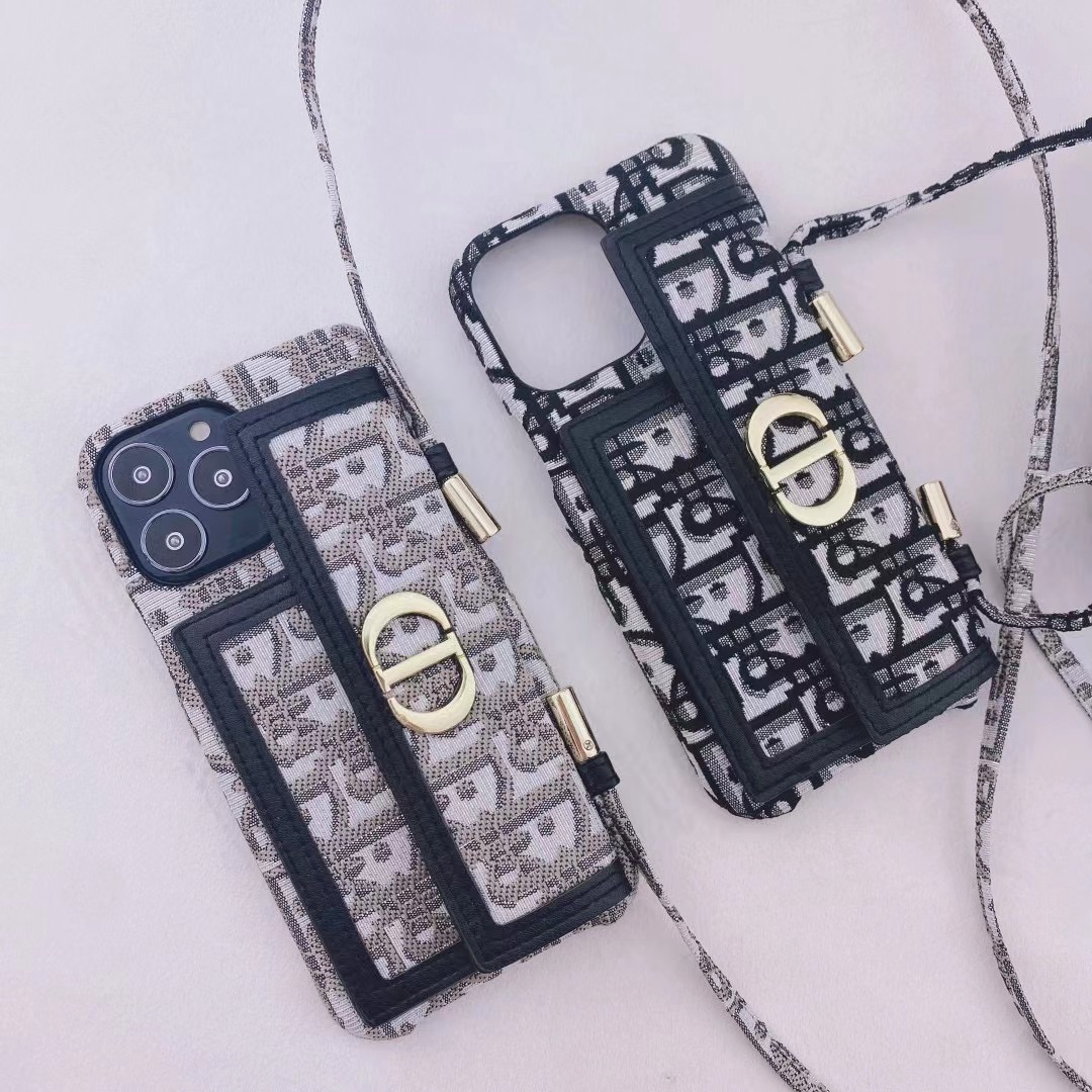 ディオール iphone13 proケースカード入れ