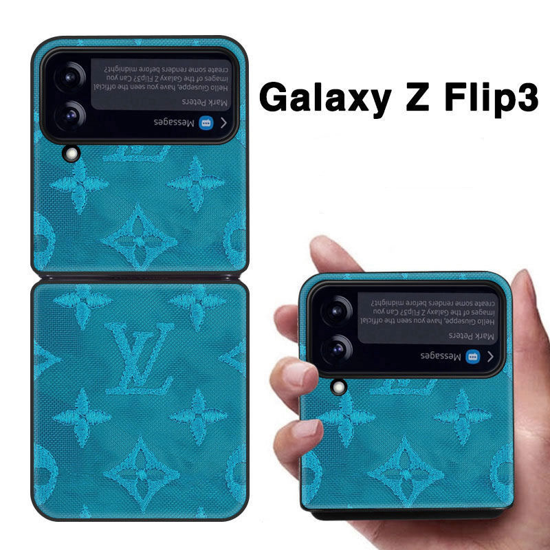 galaxy z fold3ケースヴィトンブランドお洒落