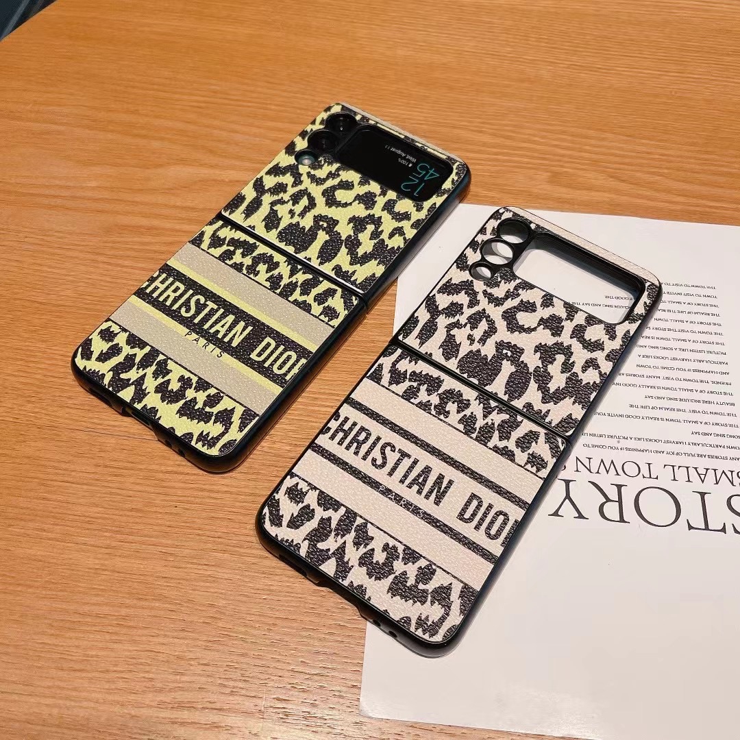 ディオール galaxy z flip3ケース折り畳み