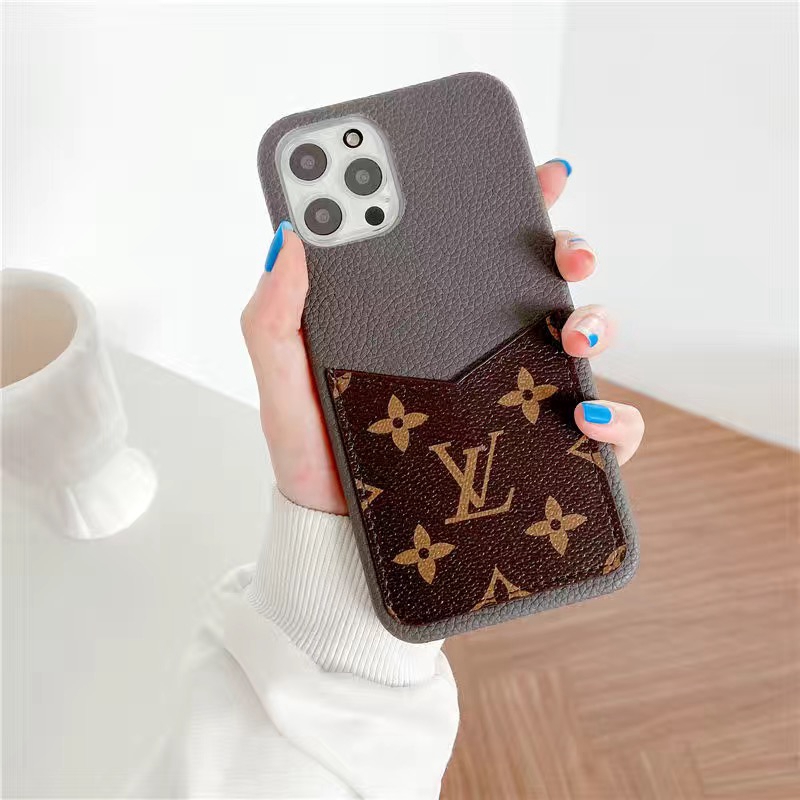 ルイ・ヴィトン iphone14 proケースカードポケット付き