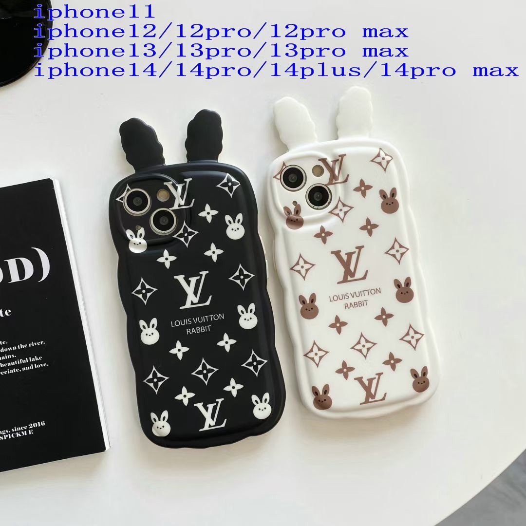 iphone14 proケースグッチ 可愛い兎モデル