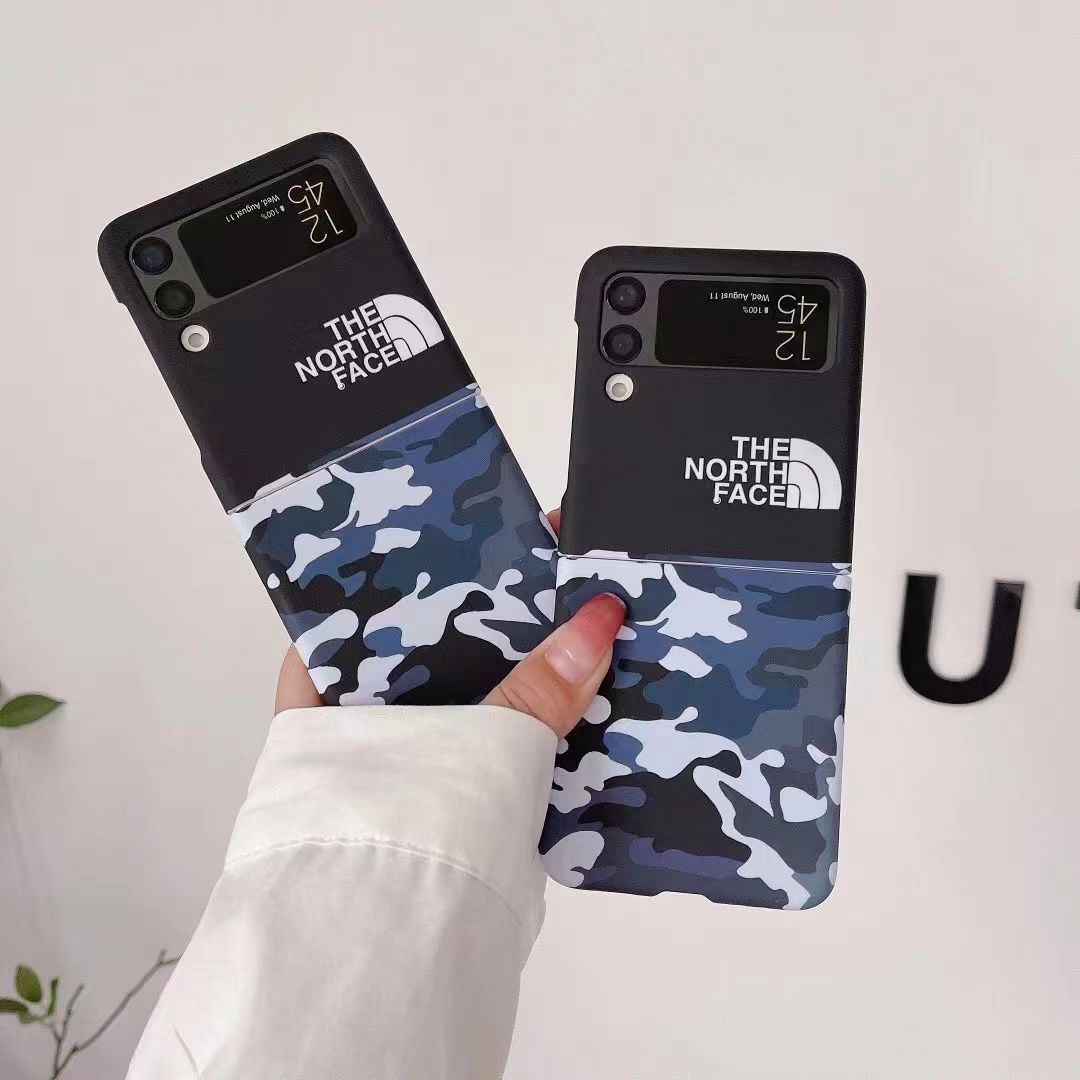 the north face galaxy z flip3ケース折り畳み潮流