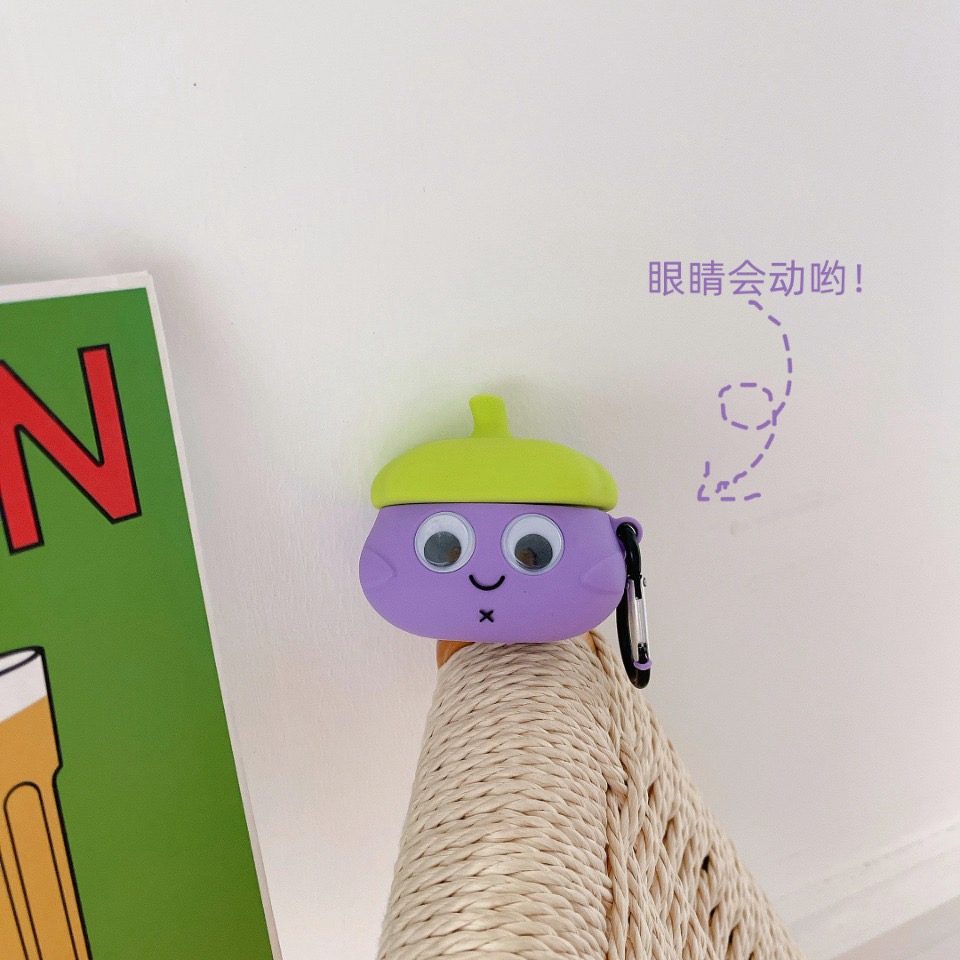 ナスゴーヤ airpods pro2ケース可愛い