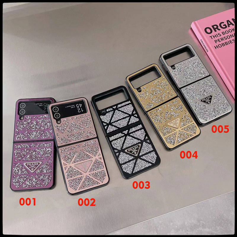 galaxy z flip4ケースプラダ