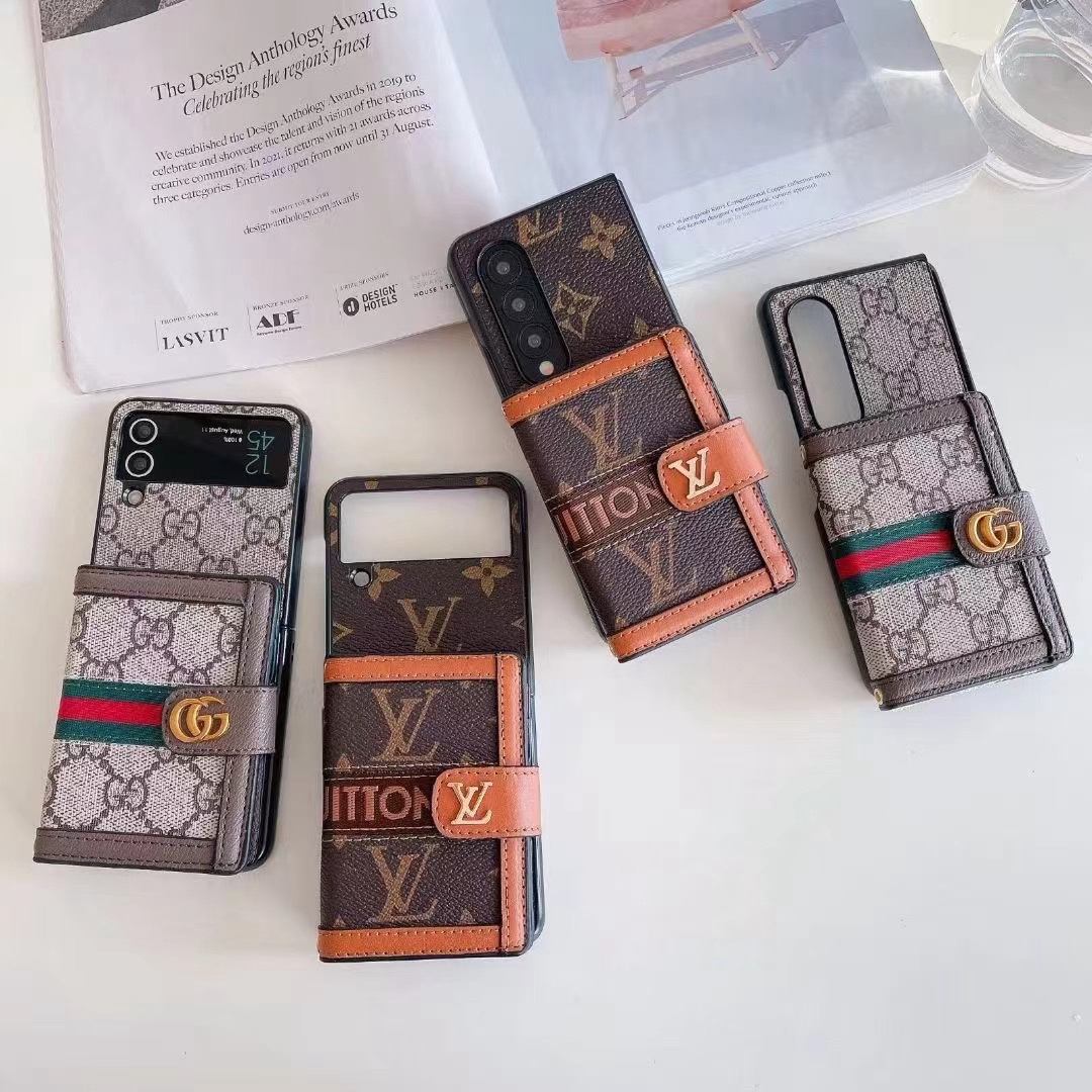 vuitton galaxy  zflip4ケースショルダーお洒落モノグラム