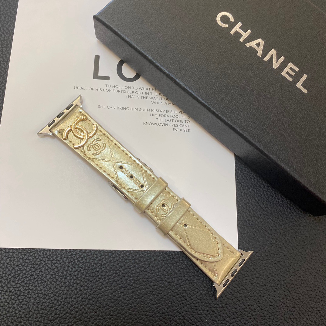 chanel iwatch7替えベルト高品質エナメル