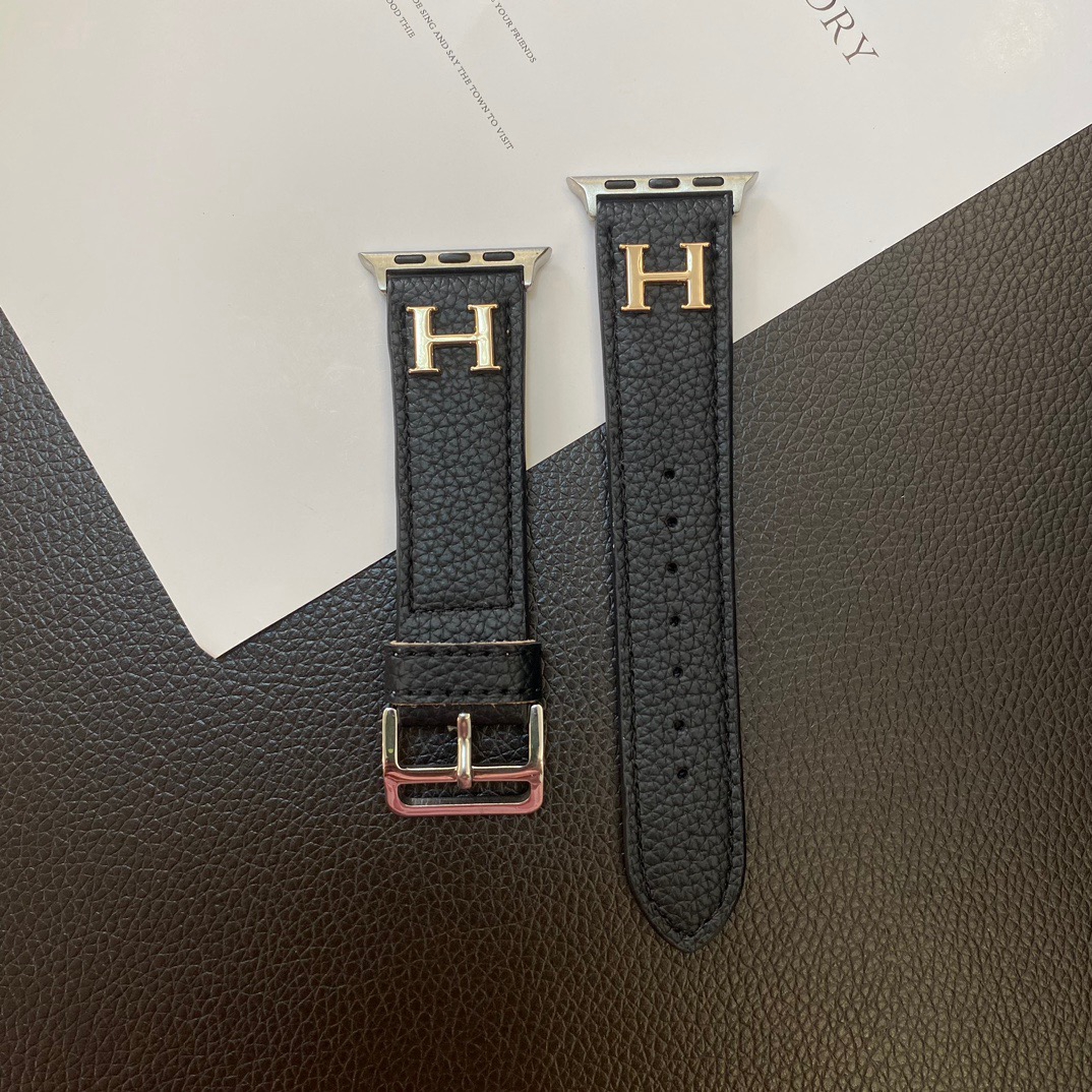 hermes apple watch7バンドレザー製