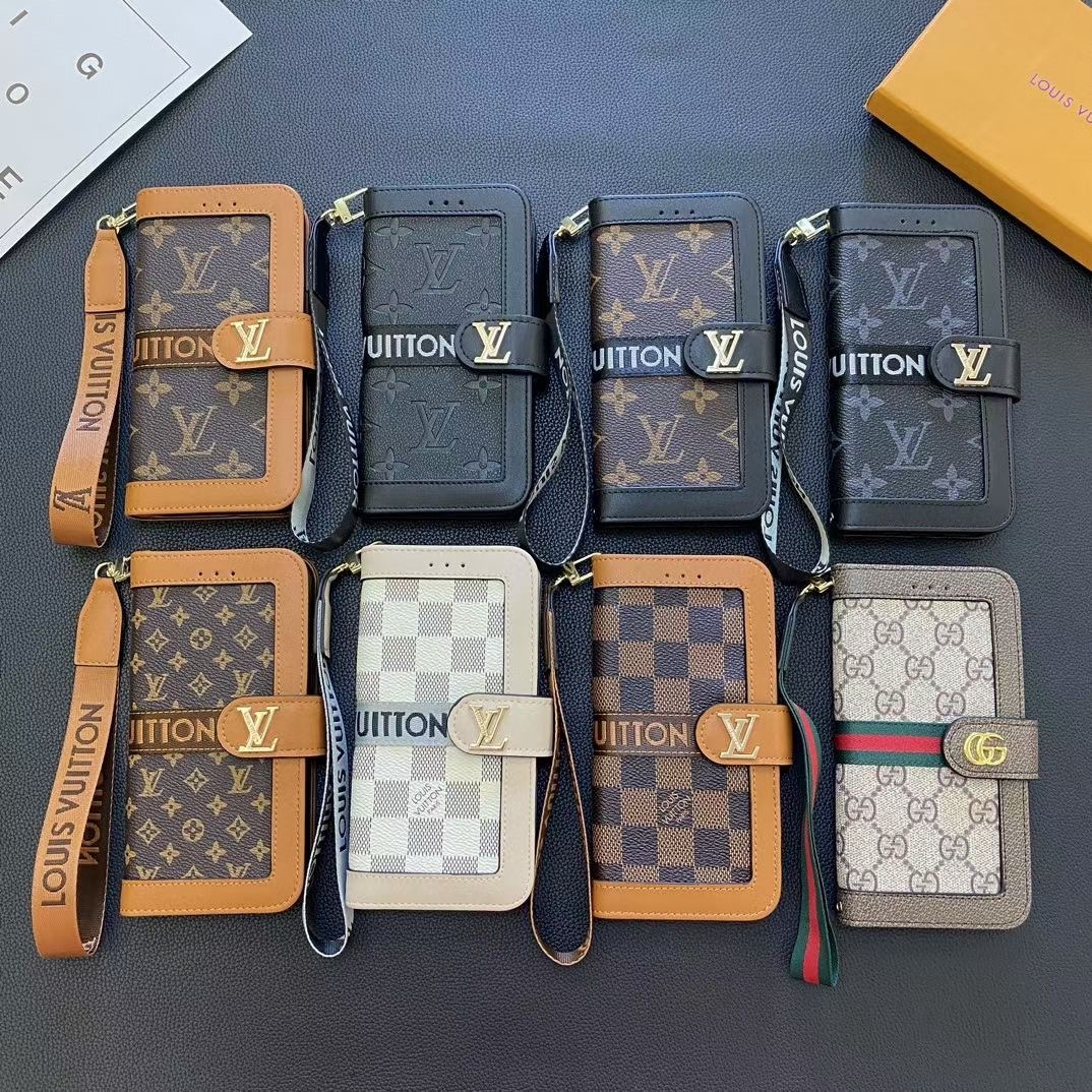 vuitton iphone14pro maxカバー手帳型