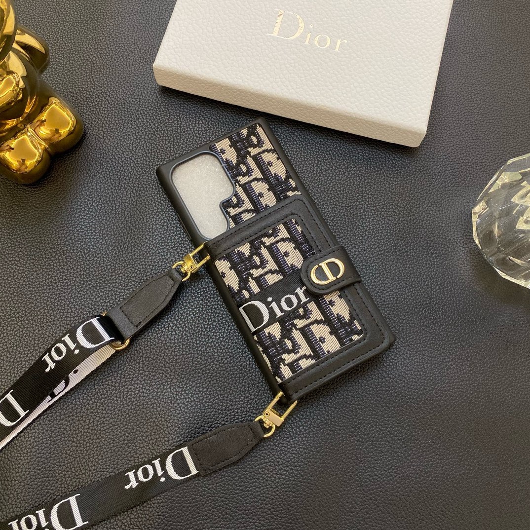 dior galaxy s24 ultraケースディオールショルダー