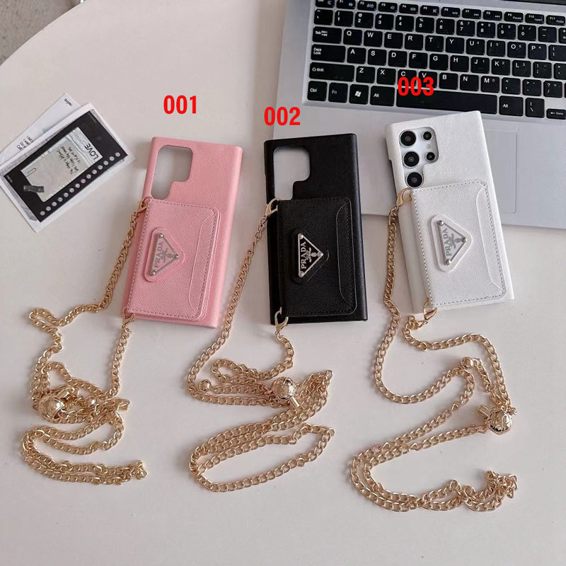 prada galaxy s24 ultraケースショルダー