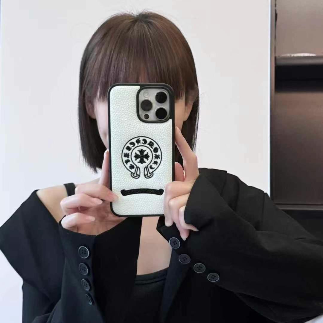 クロムハーツiphone15 pro maxスマホケース