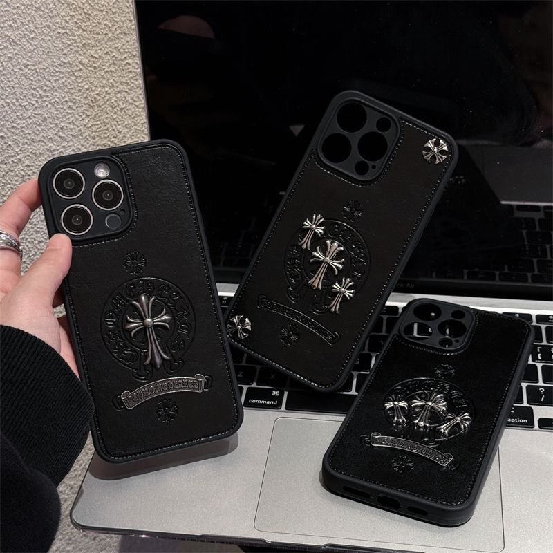 iphone15プロケースクロムハーツ男女兼用