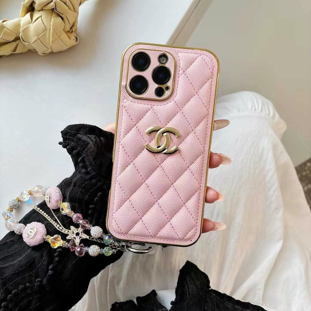 chanel iphone15 proケース小香風