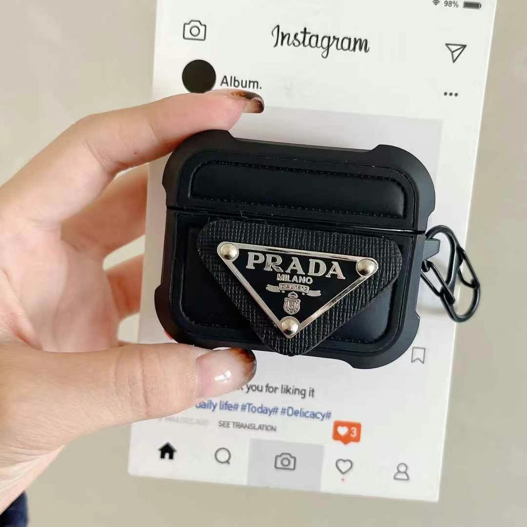 prada airpods 4世代ケース全面保護持ち運び便利