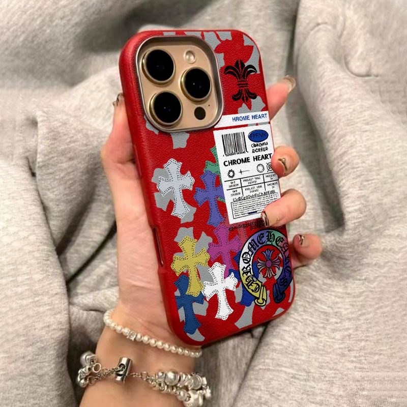chrome hearts iphone 14pro maxケース潮流個性
