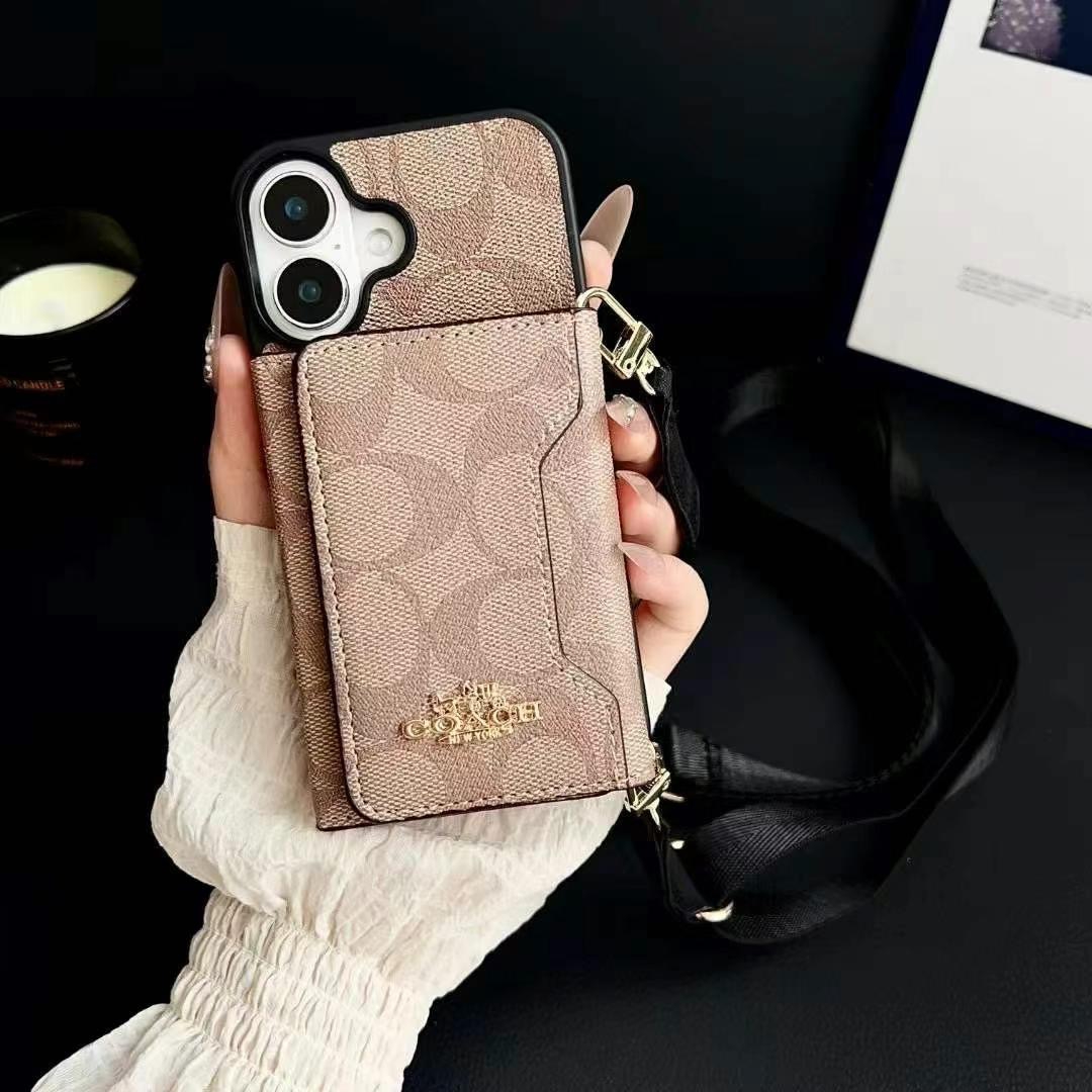 coach iphone14 pro maxケース超人気カード収納