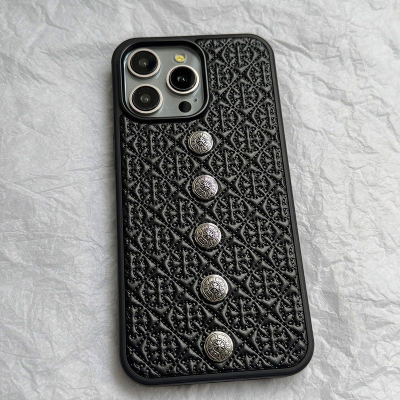 chrome hearts iphone15 proスマホケース男女兼用