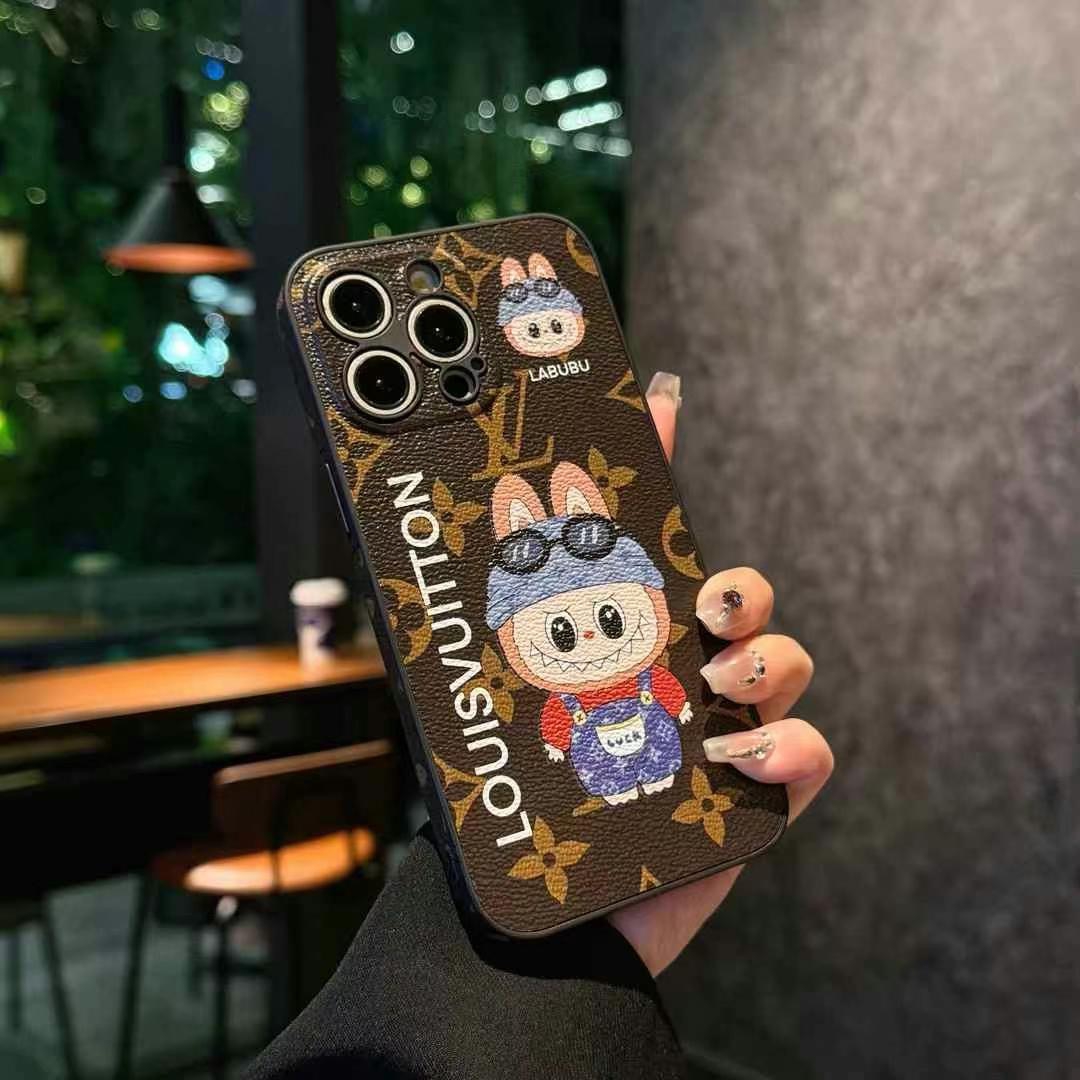 かわいいiphone14 pro ケースルイビトンLABUBUコラボ