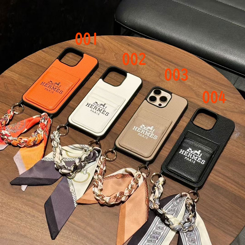hermes iphone16 pro max保護ケースカード入れ