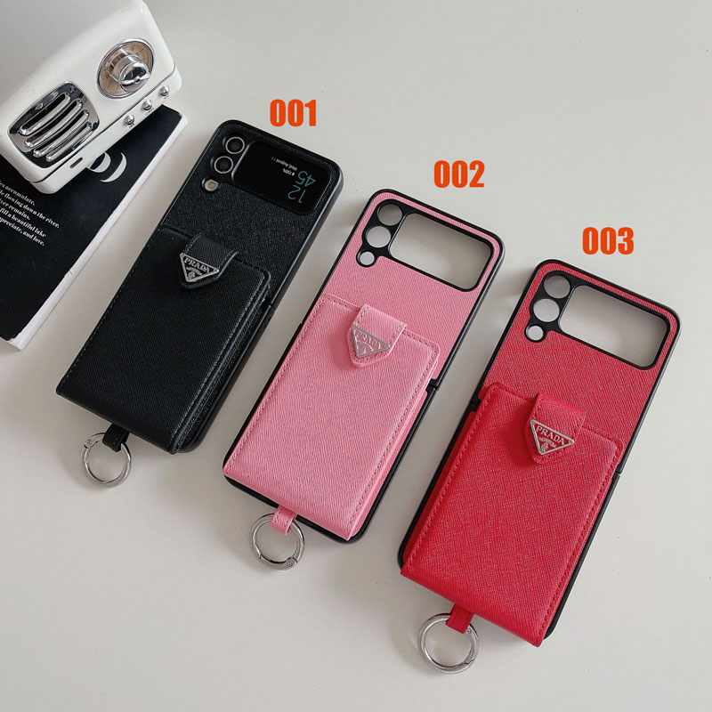 galaxy z flip6ケースプラダ