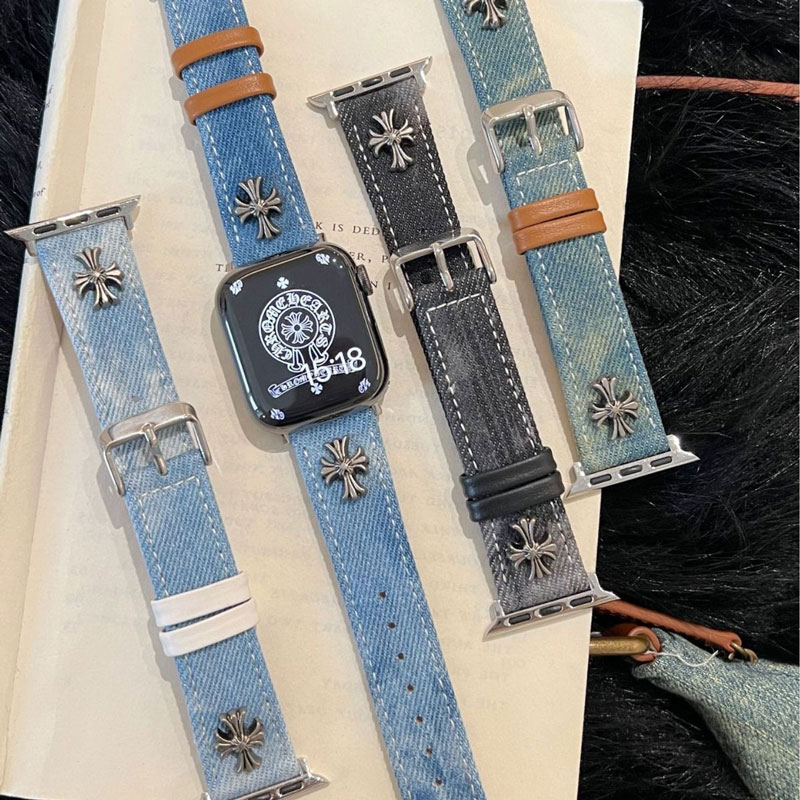 クロムハーツiwatch 8バンド人気